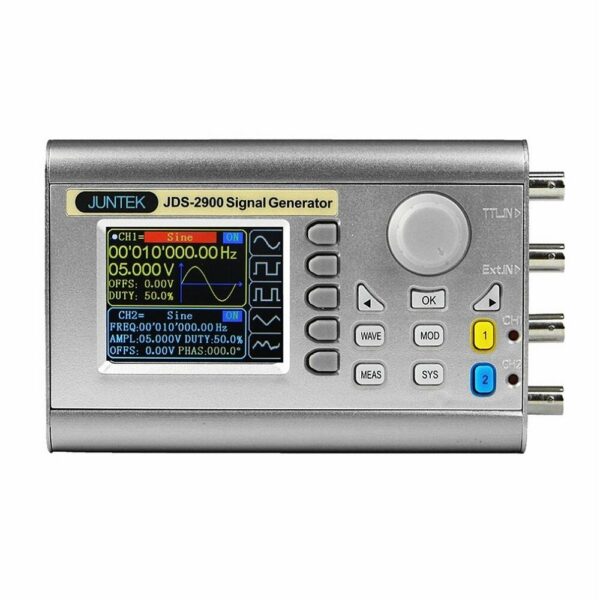 JDS2900 60MHz Signal Generator Digital Control Dual-channel DDS Function Signal Generator Frequency Meter Arbitrary Wave