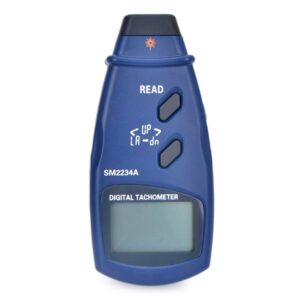 LCD Digital Laser Tachometer Accuracy 0.1RPM Electronic Photo Tachometer 2.5~99999 RPM Max Min Last Data Memory Speedometer