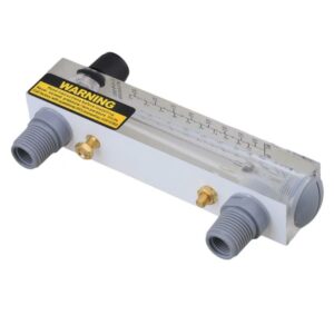 LZM-15T 0.1-1GPM Adjustable Panel Type Flow Meter Flow Meter for Liquid