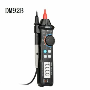 MESTEK DM92B Digital Multimeter 6000 Counts Pocket Pen Style Auto Range Multimeter NCV Detection DC/AC Voltage Multimeter
