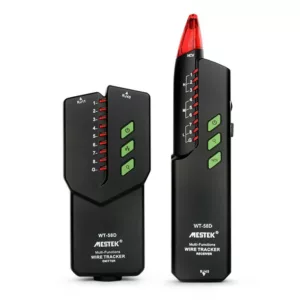 MESTEK WT58D RJ11 RJ45 No Interference Telephone Wire Tracker Ethernet Lan Network Cable Tester