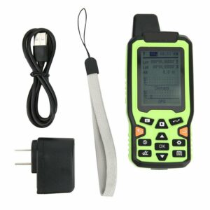 Medidor Laser EM90 Mini Portable High Precision Handheld GPS Land Area Meter Land Survey Measuring Instrument US Plug 100-240V