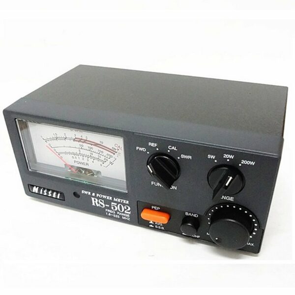NISSEI RS-502 1.8-525 Mhz Kurze Welle UV Standing Wave Meter Power Meter SWR Form
