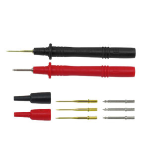 P8001 2pcs Multimeter Test Probe Replaceable gilded needles Test Probes For Multimeter
