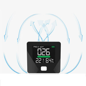 PM2.5 Air Quality Monitor Digital Gas Analyzer Laser Duty Sensor Air Detector Home LED Display Temp And Humidity Test Equipment