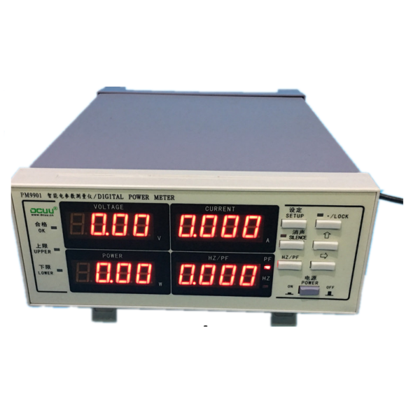 PM9901 ACVoltage Current Power Factor & Power Meter 600V 20A/40A Tester