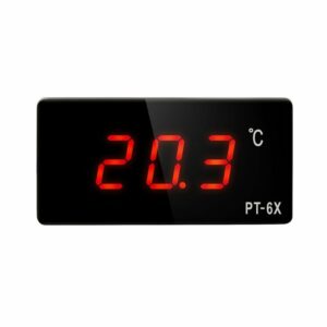 PT-6X Mini Embedded Digital LED Thermometer -50~120°C Convenient Temperature Sensor Thermometer Gauge