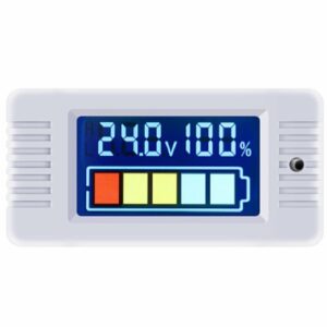 PZEM-023 Digital Display Battery Power Tester 0~100V Digital Voltmeter General Colored LCD Battery Detection