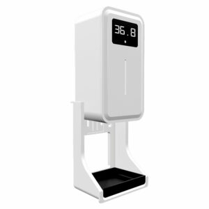 Rehabor A Automatic Induction Non-wash Disinfection Soap Dispenser 2 In 1 Infrared Wall-Mounted Automatic Temperature Measurement