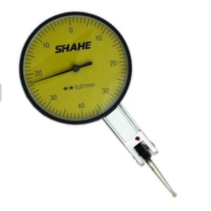 SHAHE 0-0.8mm 0.01mm Precision Lever Dial Test Indicator Measuring Tool