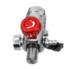 Silver S400 First Level Pressure Gauge Reducing Valve Use With 1L Oxygen Cylinder