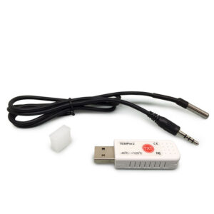 TEMPER2 USB Thermometer -40~+125 ℃ Waterproof Probe Temperature Data Logger Recorder