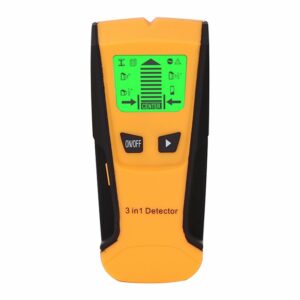 TH210 3 In 1 Metal Detector Find Metal Wood Studs AC Voltage Live Wire Detect Wall Scanner Electric Box Finder Wall Detector