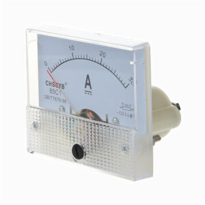 TS-0421 85C1-DC30A DC Current Meter Panel Portable 0-30A Ammeter Durable Analog Amperemeter Panel Voltmeter