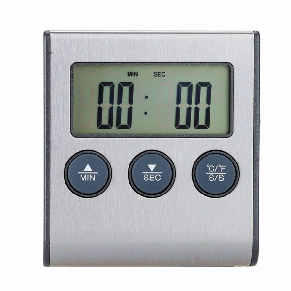 TS-BN50 Digital Thermometer 0-300℃ Thermometer With Timer And Stainless Steel Probe