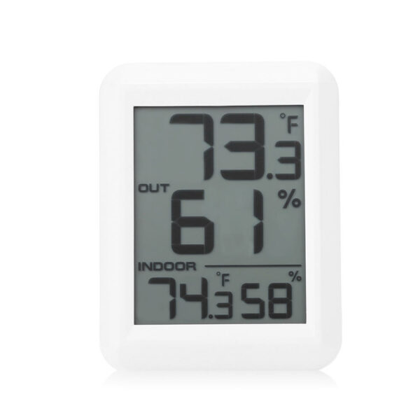 TS - FT0423 Wireless Digital Hygrometer Thermometer Temperature / Humidity Gauge Meter with Outdoor Sensor