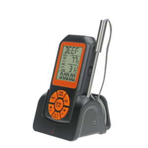 TS-K35 Digital Backlight Wireless Remote Thermometer LCD Screen 50M Waterproof BBQ Thermometer