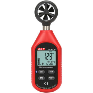 UNI-T UT363BT bluetooth Mini Wind Speed Meter Digital Pocket Size Anemometer Measurement Thermometer Wind Meter