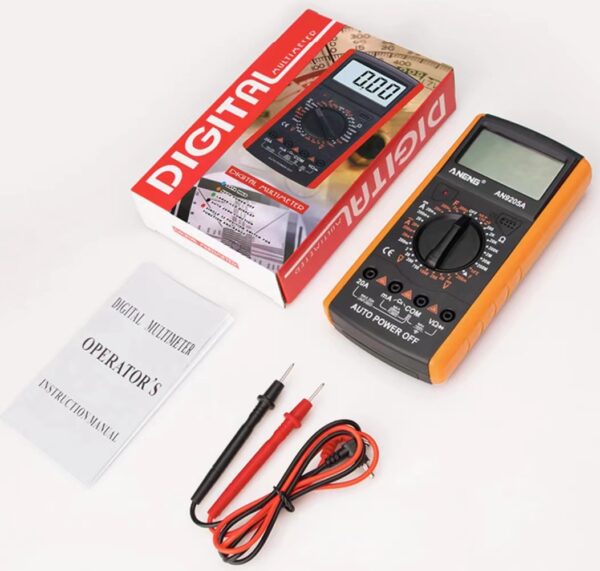AN9205A Digital Multimeter Non-touch DC/AC Professional Multifunctional Automatic Electrician Tester