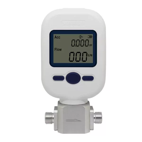 MF5712  Flow Meter 250L/min Digital Gas Air Nitrogen Oxygen Mass Flow Meter