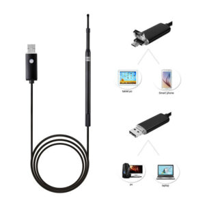 Wireless Borescope USB Camera 5.5MM Lens Visual Borescope Inspection for Android IOS PC