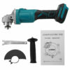 100mm/125mm Cordless Brushless Angle Grinder 3 Gears Polishing Grinding Cutting Machine 11000RPM For Makita 18V Battery