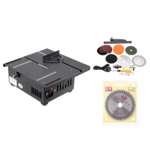 110V/220V 1200W 40MM Mini Household Table Saws Woodworking Micro Precision Bench Saws Multifunctional Cutting Machine