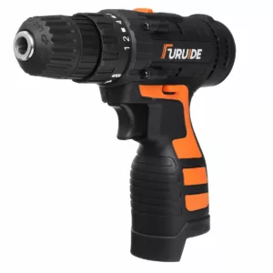 16.8V Electric Drill 2 Speed Electric Cordless Drill Electric Screwdriver Driver with Bits Set and Batteries