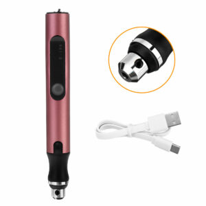 3 Speeds Electric Grinder Engraving Pen For Sanding Grinding Polishing Stainless Steel Stone Glass Wood Without Bits or Heads