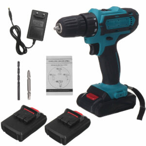 320N.m 1/2'' Cordless Rechargeable Electric Impact Wrench Torque Hand Drill Screwdriver