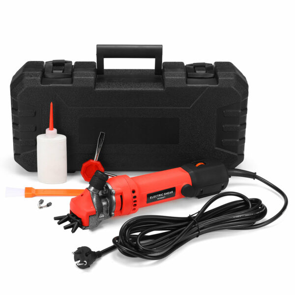 1200W Electric Sheep Shearing Cutter 6 Gears Adjustable Goat Wool Shaving Adjustment Push Trimmer Tool
