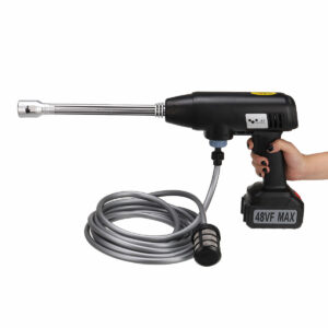 12/24/48VF High Pressure Washer Cordless Car Washing Machine Spray Guns Water Cleaner W/ Battery
