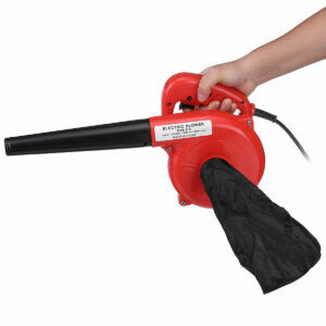 2 IN 1 700W Corded Electric Handheld Air Leaf Blower Vaccuum Cleaner Duster Inflator