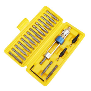 20pcs Half Time Drill High Speed Steel Drill Driver Double Use Hand Screwdrivers Head