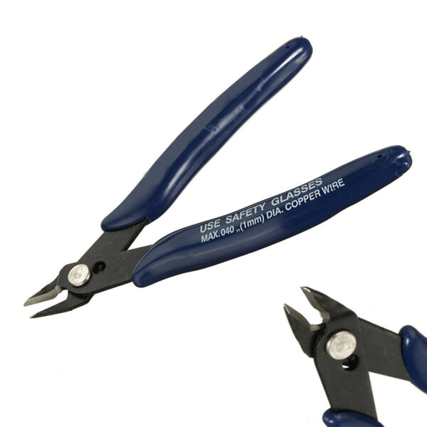 3PCS DANIU Electrical Cutting Plier Wire Cable Cutter Side Snips Flush Pliers Tool