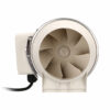 4 Inch 45W Exhaust Fan Adjustable Speed Duct Fan Garden Farmland Window Airflow Boost Air Ventilator Pipe Ventilation Extractor