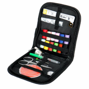 41Pcs Portable Travel Small Home Sewing Kit Case Needle Thread Scissor Set Gift