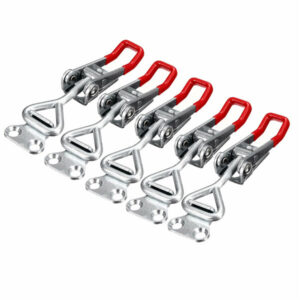 5Pcs Adjustable Toggle Clamp 100KG/220lbs Quick Holding Capacity Latch Hand Tool