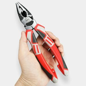 AIRAJ Multi-function Wire Cutter Pliers Industrial Grade Electric Wire Stripping Crimping Vise Strong Manual Home Repair Tools