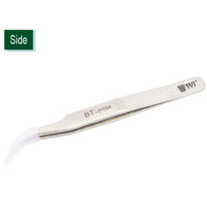 BEST BST-215 SA New Stainless Steel Industrial Anti-static Tweezer Watchmaker Repair Tools Excellent Quality