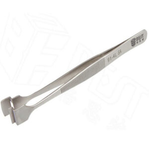 BEST BST-91-4L SA High Qualtiy Stainless Steel Crystal Wafer Tweezer For Mobile Repair Tools