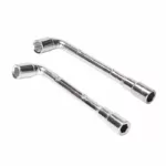 Chrome Plated Double End Perforated L-shaped Socket Wrench E3d/mk8 Nozzle Socket Mini Wrench Pipe Wrench