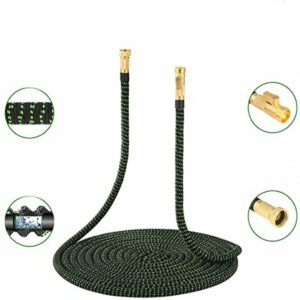 Expandable Garden Hose Heavy-Duty Flexible Hose Double Latex Core With 9 Functions High Pressure Nozzle