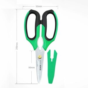 LAOA 7/8Inch Stainless Household Scissors Multi Shears for Kitchen Crimp Tool Wire Cutting Hand Tools