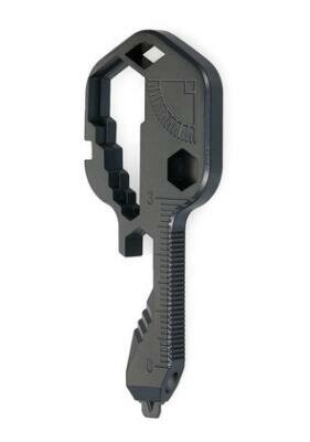 Multi-Tool Key Multifunctional Key Pendant Wrench Set Universal Keys Gear Clips Measuring Adjustable Portable Home Hand Tool