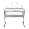 Multifunction Baby Bedside Crib Portable Folding Travel Cot Bed Mattress Mosquitonet Set