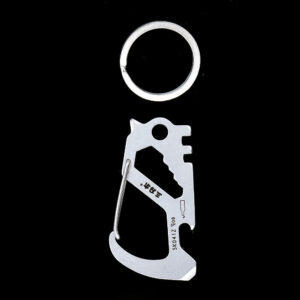 SANRENMU Multifunctional Keychain Tools Creative Car Waist Hanging for Men Women