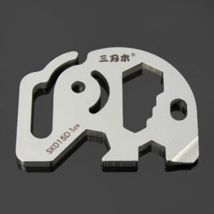 Sanrenmu SK015D Mini Metal Multi-function Portable Key Key Chain Tools