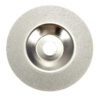100mm 4 Inch Diamond Coated Grinding Wheel Grinder Silver Tone