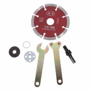 100mm Cutting Disc with 5pcs Flange Nuts Angle Grinder Accessories for Tile Cutting